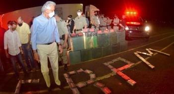 Governo de Goiás apreendeu 136 toneladas de drogas em 2 anos e meio